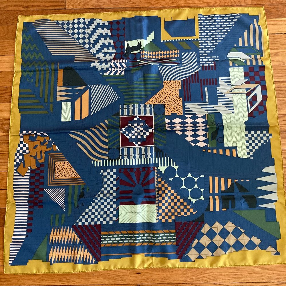 Hermes Silk Scarf